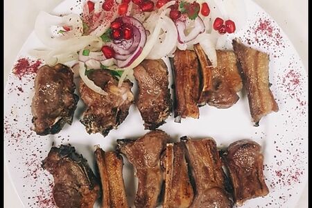 Шашлык из бараньих ребер