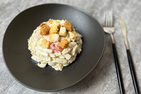 Салат А-ля цезарь