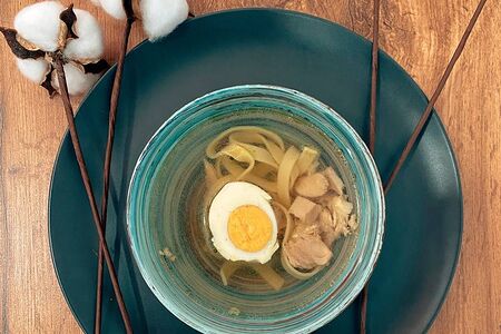 Куриный суп с лапшой