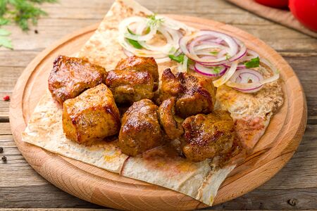 Шашлык из cвинoй шеи