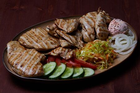 Набор куриного филе на гриле