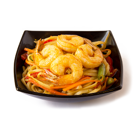 Креветки в соусе пад тай