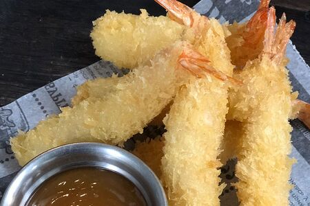 Креветки в панировке