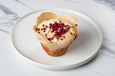 Маффин Малиново-Йогуртовый