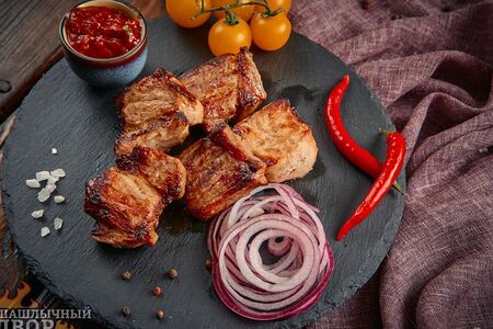 Шашлык из cвинoй мякоти