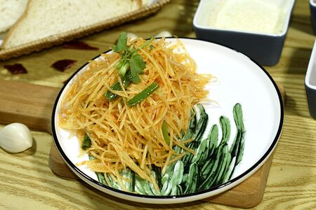 Кисло-острая картошка