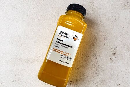 Морс облепиховый собственного приготовления