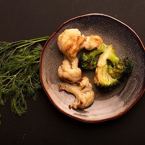 Брокколи и цветная капуста