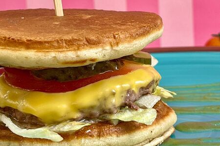 Панкейк Мясной бургер