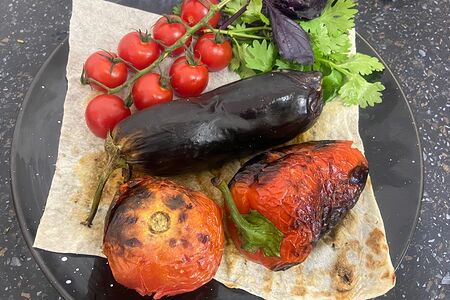 Помидоры на мангале