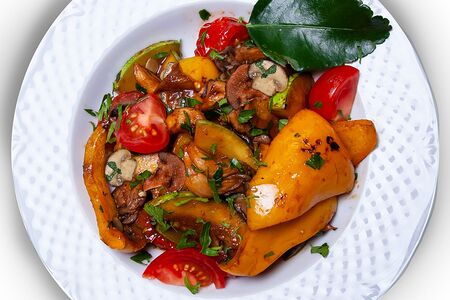 Овощи на воке