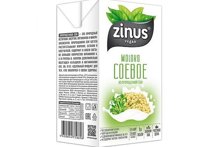 Молоко соевое Zinus