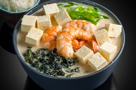 Суп сливочный с Креветками