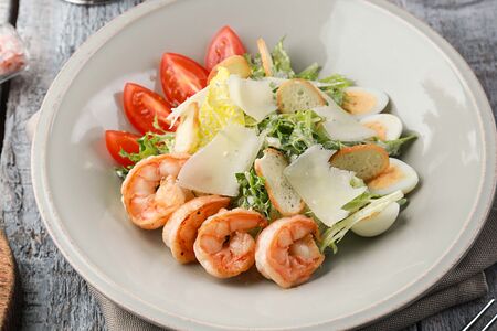 Цезарь с креветками