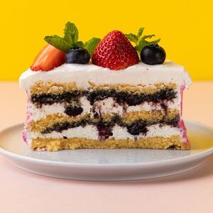 Черничный бенто-тортик