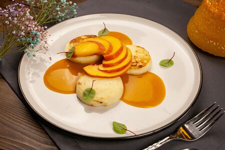 Сырники с манго