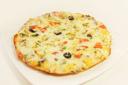 Пицца с курицей