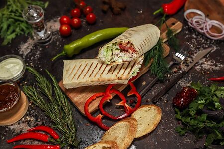 Шаурма с курицей