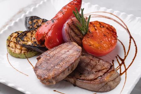 Говяжий язык на гриле