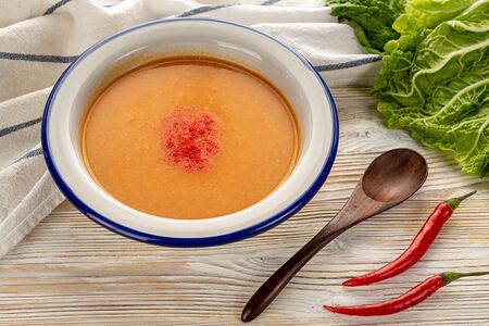 Суп чечевичный