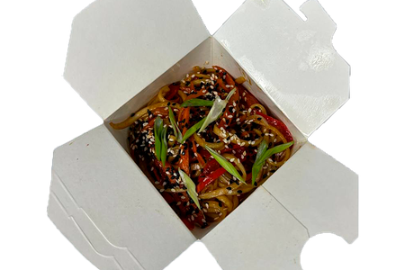 Лапша удон с овощами