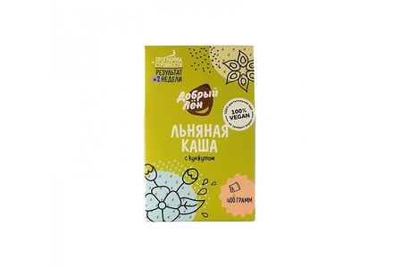 Каша льняная Добрый лен с кунжутом