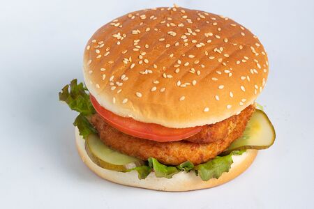 Двойной чикенбургер