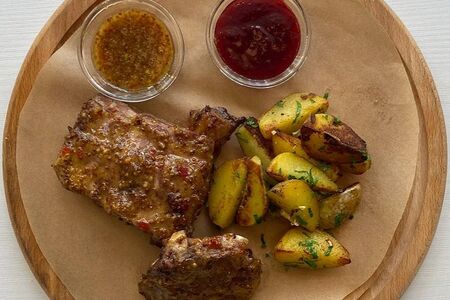 Ребра в соусе Барбекю