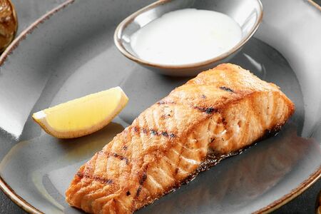 Стейк из семги