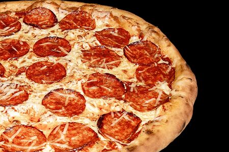 Пеперони с грибами