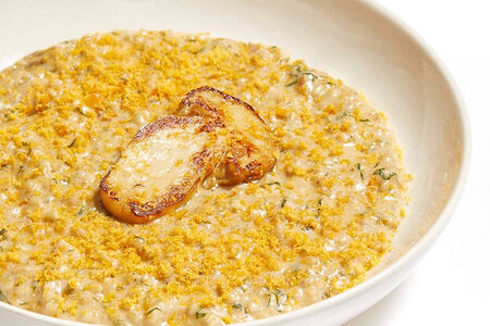 Гречотто с белыми грибами