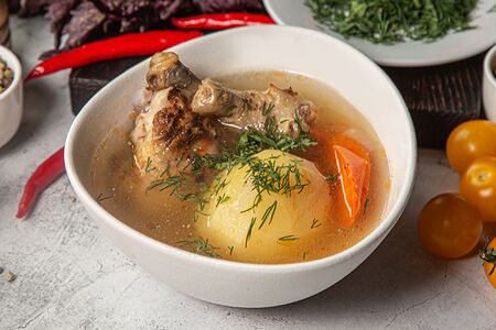 Суп куриный