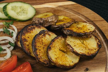 Картофель на углях