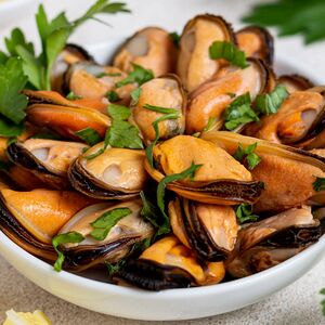 Мидии киви запеченные