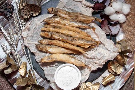 Мойва жареная