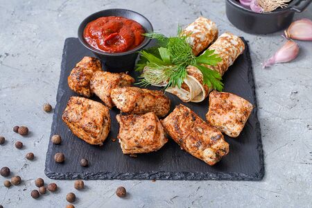 Куриный шашлык