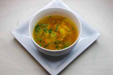 Лапша с курицей