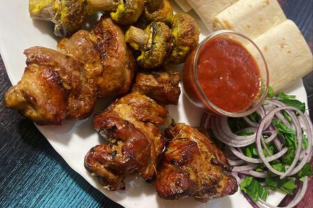 Свинoй шашлык