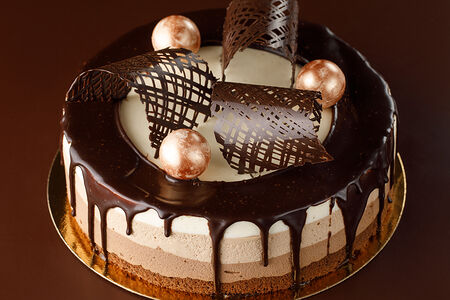 Торт Три шоколада