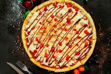 Пицца Чикен BBQ