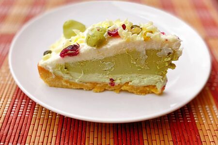 Торт Зеленый чай с белым шоколадом