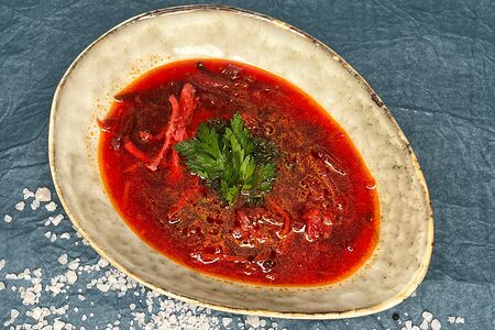 Борщ на мясе цыпленка