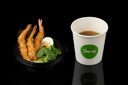 Рамен с креветкой