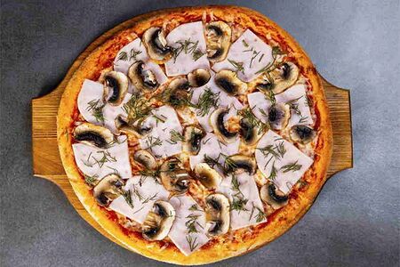 Ветчина и грибы