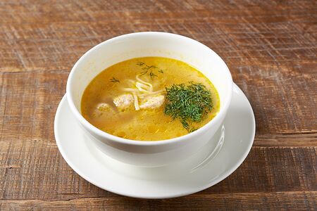 Куриный суп с фрикадельками