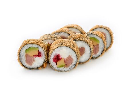 Ролл с тунцом в темпуре