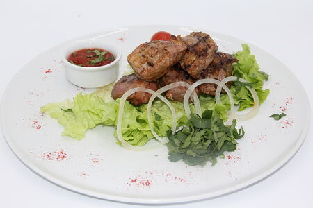 Шашлык из барашка на лаваше