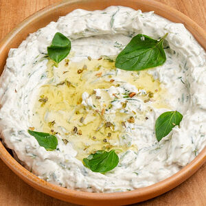 Дзадзики с орегано