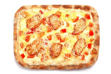 Пицца Цезарь римское тесто