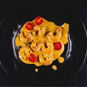 Креветки карри